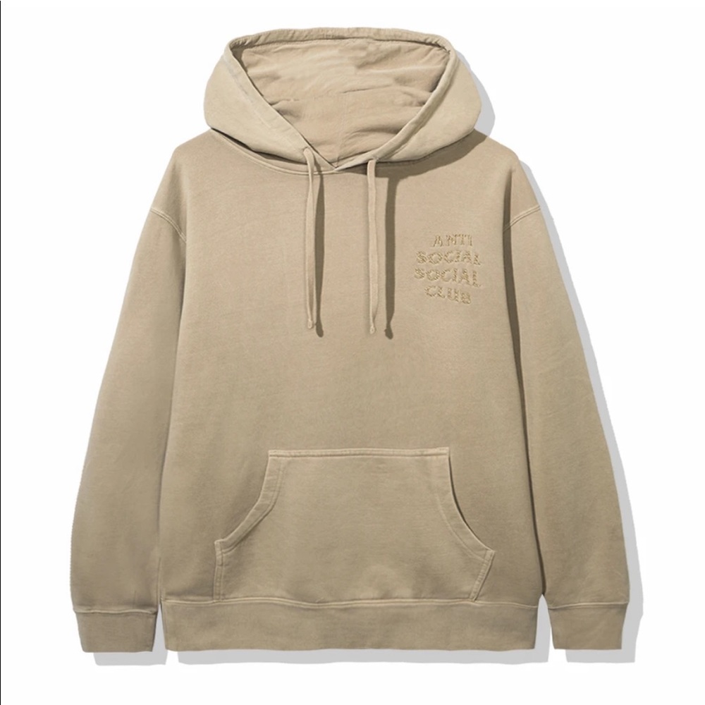 Anti Social Social Club Tone Def Sand Hoodie